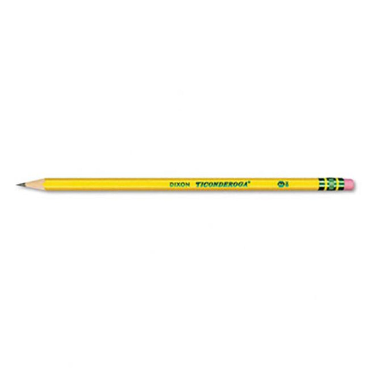 Dixon Ticonderoga Woodcase Pencil HB #2 Yellow Barrel 96 Pack